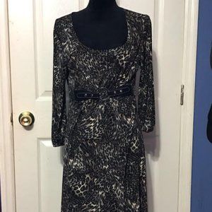 ANIMAL PRINT DRESS.